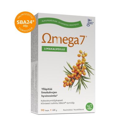 Omega7 Kaksoistyrniöljy FIN 90 kaps